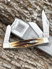 CASE XX ** 2012 STAG 75 PATTERN STOCKMAN KNIFE KNIVES