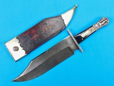 Antique 19 Century US British Import California Bowie Large Fighting Knife