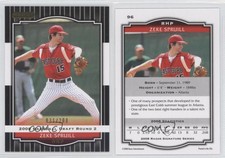 2008 Razor Signature Series Black /200 Zeke Spruill #96