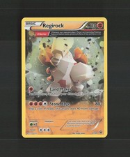 Regirock XY49 XY Full Art Black Star Promo Cosmos Holo Pokemon Card LP