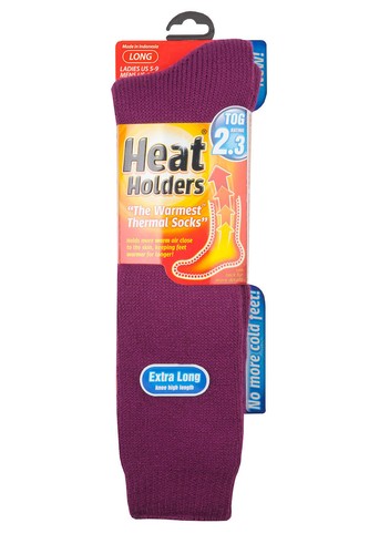 Heat Holders - Womens Winter Warm Thick Extra Long Thermal Socks - Picture 4 of 48