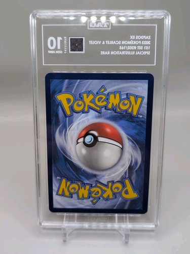 Pokemon S&V 151 #202 Zapdos ex SIR TAG 2023 10 GEMA COMO NUEVO - Imagen 2 de 3