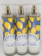Bath & Body Works Fresh Amalfi Lemon Fine Fragrance Mist x3