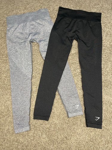 Gymshark leggings Bundle small High Waist Athletic Athleisure Workout Running - Picture 2 of 6