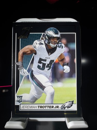 Jeremiah Trotter Jr. Rookie #150 2024 Panini Zenith Black Philadelphia Eagles - Picture 1 of 2