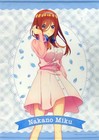 The Quintessential Quintuplets Miku Nakano B2 Tapestry Lawson Limited