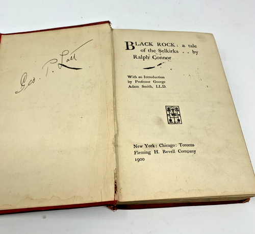 Black Rock By Ralph Connor 1900 Hardcover - Imagen 8 de 13