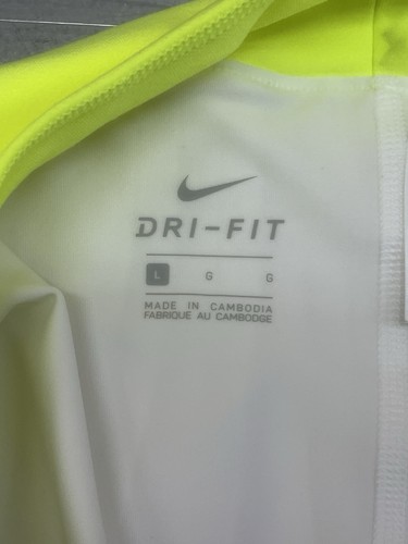 Nike Skirt Womens Large Yellow Premier Victory Tennis Skort Court Dri Fit Lined - Picture 10 of 13