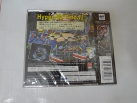 Hyper 3D Pinball Sega Saturn SS NTSC-J Japanese unopened