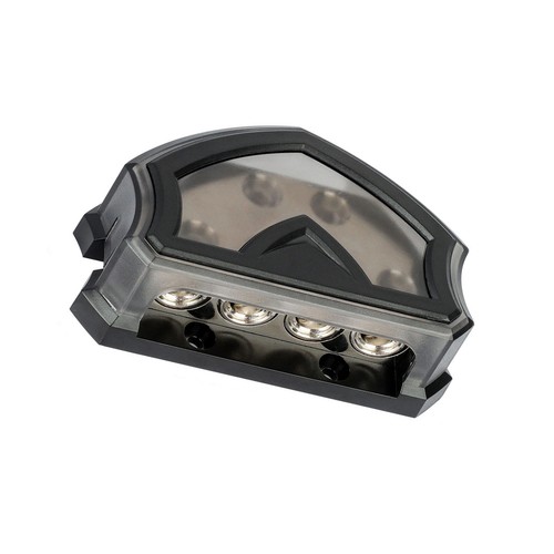 Durable Universal Car Audio Power Ground Block 2x 0/2/4GA In 4x 0/2/4GA Out - Picture 1 of 20