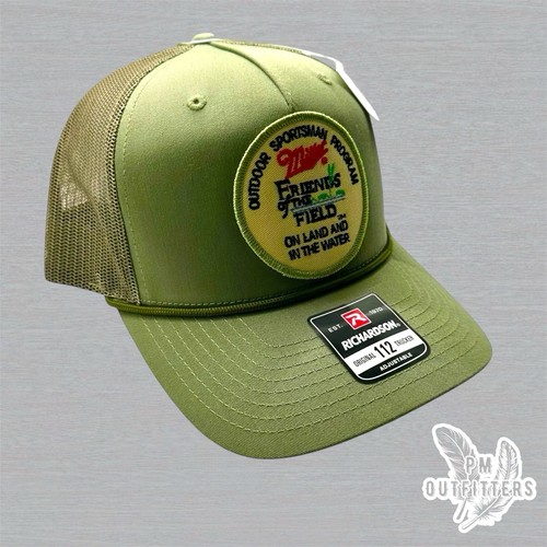 De colección Miller Beer Friends Of The Field Parche Richardson 112 Cuerda Camionero Sombrero - Imagen 10 de 11