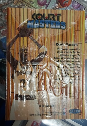 1997-98 Ultra CourtMasters Kevin Garnett SSP #8/20 ( Surface Issue, for PC only) - Picture 4 of 5