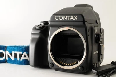 [MINT] CONTAX 645 Film Camera AE Finder MFB-1A 120/220 From JAPAN - Photo 1/4