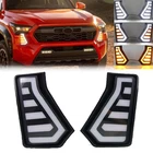 LED DRL Daytime Running Light Fog Lamp Accessories for Toyota Tacoma 2024-2025
