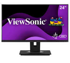ViewSonic VG2448 24” IPS 1080p Ergonomic Monitor – HDMI, DisplayPort, USB- USED