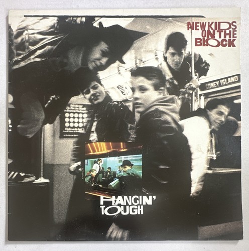 New Kids On The Block Hangin’ Tough LP Album Vinyl Record EX / EX - Picture 2 of 8