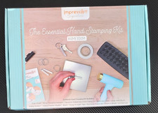 Impress Art Signature The Essential Hand Stamping Kit Homeroom EKIT3S Open Box