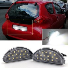 2X LED Kennzeichenleuchte Für Toyota Aygo MK I 2005-2014 Kennzeichenbeleuchtung