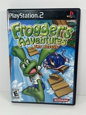 Frogger's Adventures The Rescue (PlayStation 2, 2003) Complete w/ Manual