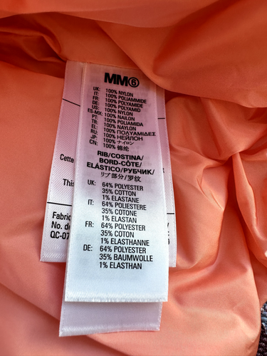 MM6 Maison Margiela Orange Jacket For Kids Size 8 - Picture 11 of 11