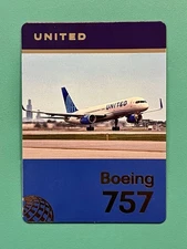 UNITED AIRLINES 757-200 TRADING CARD
