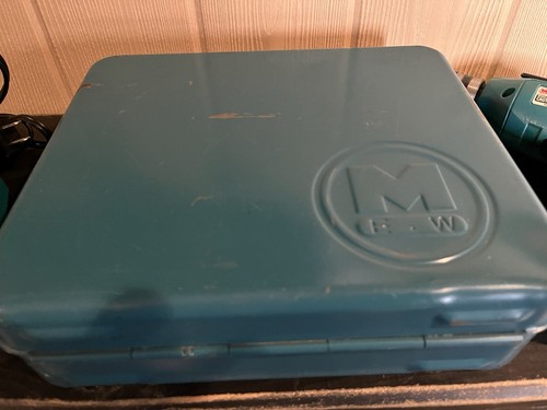 Makita 6010D 10MM Cordless Blue Drill Battery Quick Charger Metal Case Works - Picture 7 of 17