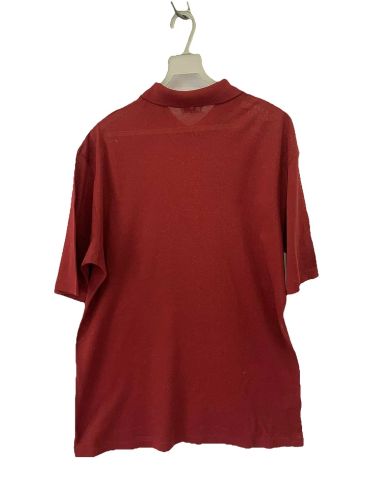 Camisa Polo Hermes Paris Rojo Algodón Hecha en Italia Talla L Diseñador de Lujo #15 Foto 2 de 4