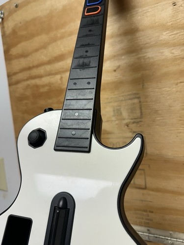 Nintendo Wii Guitar Hero Wireless Controller Gibson Les Paul | White  - Picture 4 of 9