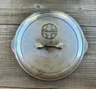 GRISWOLD 1098 Lid Self Basting #8 Raised Logo Button Lid Very Nice