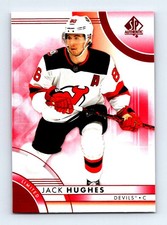 #79 2024-25 SP Authentic RED / Jack Hughes Devils