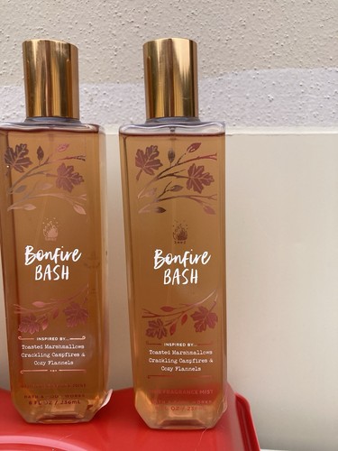 Bath & Body Works BONFIRE BASH 8 Fl Oz Fine Fragrance Mist Spray RARE New!!! - Picture 6 of 9