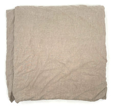 Pure Luxury Linen 100 Linen Natural king Duvet Cover button closure