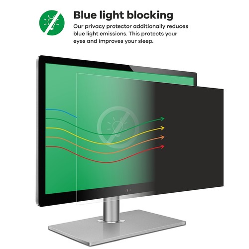 Protection écran anti espion confidentialité pour Lenovo 500w Yoga Gen 4 Spy Shield Film - Photo 8/12