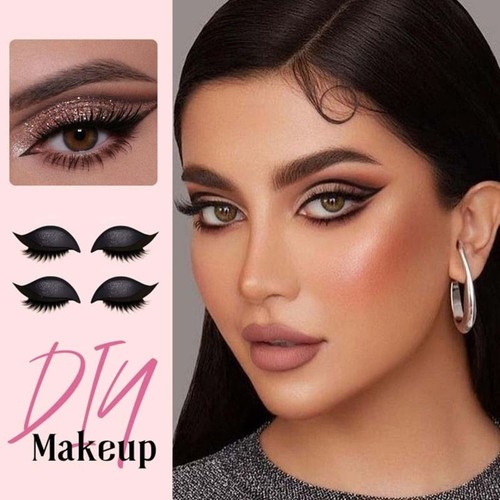 Lazy Eye Shadow Eyelash Patch, Eyeshadow Eyelashes Makeup Stickers - Picture 5 of 30
