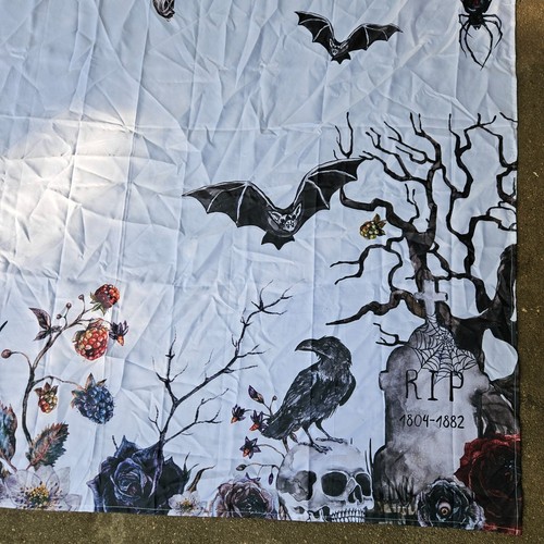 Shower Curtain with Rings Halloween 4 DifferentGraphic Patterns - Picture 46 of 48