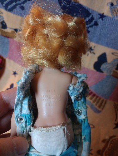 Vogue Vintage Jill Doll Ideal Toy Lovely Dress Rare Collectible Eyes Open Shut - Bild 5 von 7