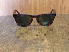 VINTAGE RAY BAN BL WAYFARER ACETATE SUNGLASSES MADE IN USA 50/24 446