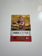 2017 Panini Contenders Patrick Mahomes II #RY-3 Rookie of the Year Contenders