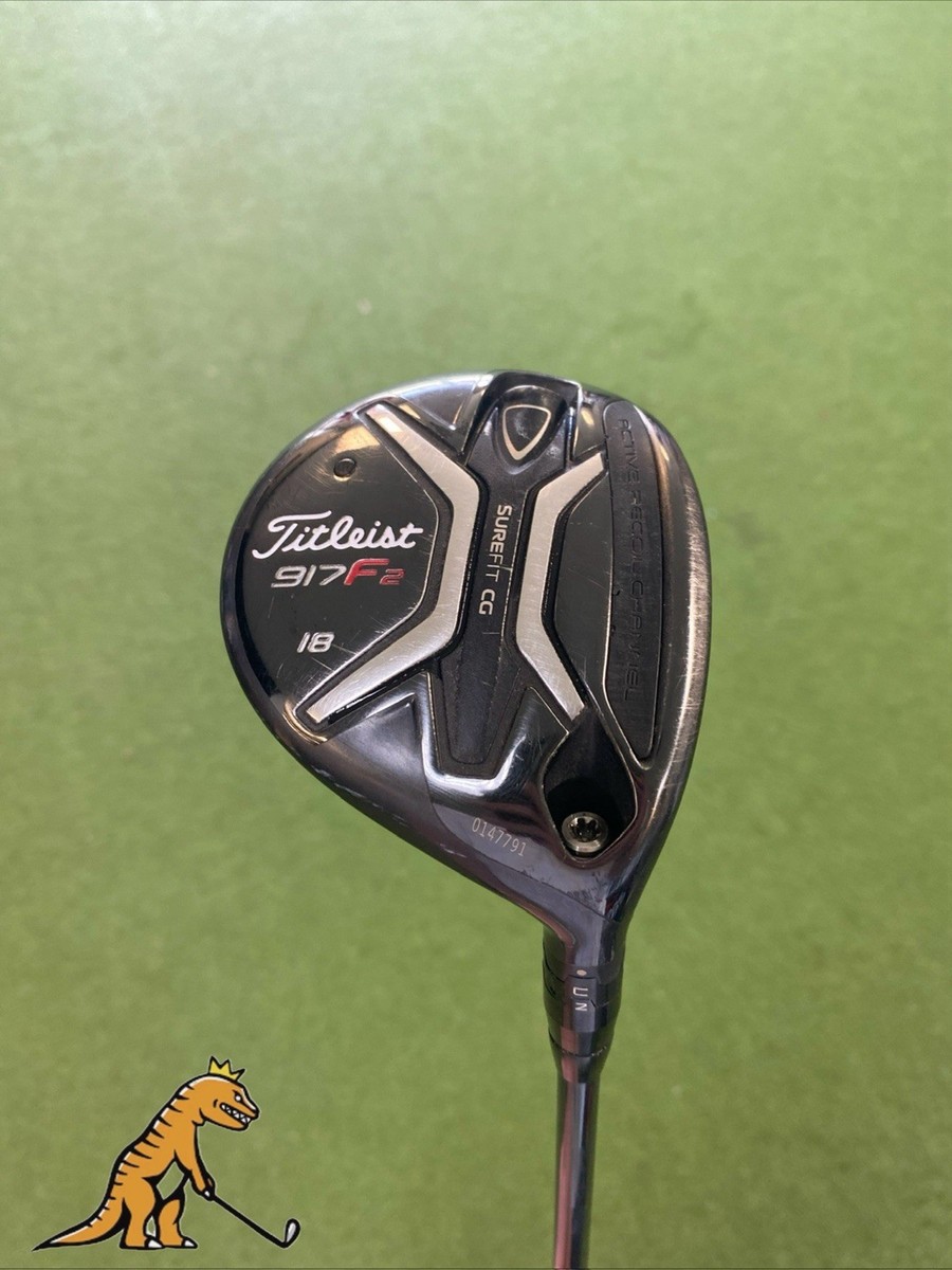 Titleist 917 F2 18° Used RH Titleist 917 F2 18* 5-Wood UST Mamiya Linq 75g
