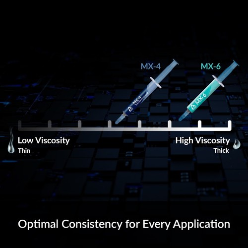 ARCTIC MX-6 (4 g) - Premium Performance Thermal Paste CPU Grease Syringe B-Stock - Afbeelding 2 van 8