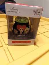 Hallmark HOCUS POCUS Sanderson Sisters Winifred Mary Sarah Cauldron Ornament