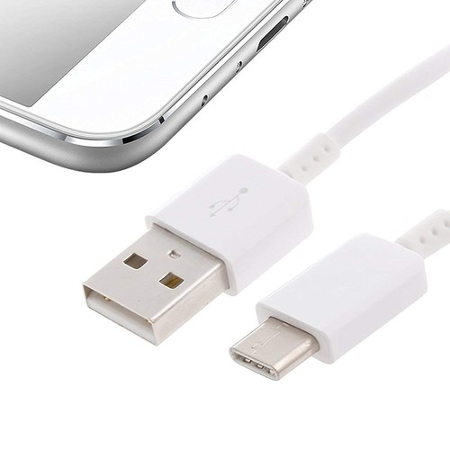 Samsung OEM USB C to USB A Charging Cable 2 Pack 4 Feet White Galaxy S8 Compa... - Picture 4 of 4