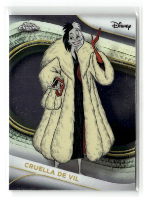 2025 Topps Chrome Disney #103 - Cruella De Vil