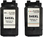 Atrament uzupełniany do kolorowych wkładek atramentowych Canon PG 545XL czarny i CL 546XL 545 546