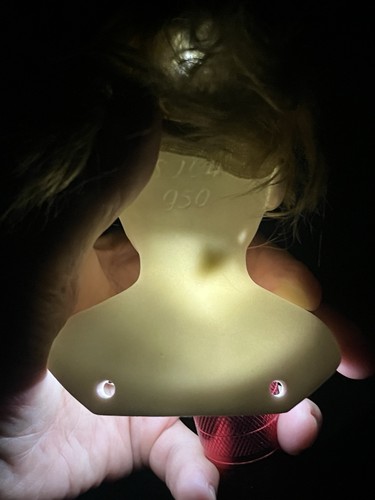 Antigua casa de muñecas alemana bisque cabeza y manos Simon Halbig SH 4 950 - Imagen 18 de 23