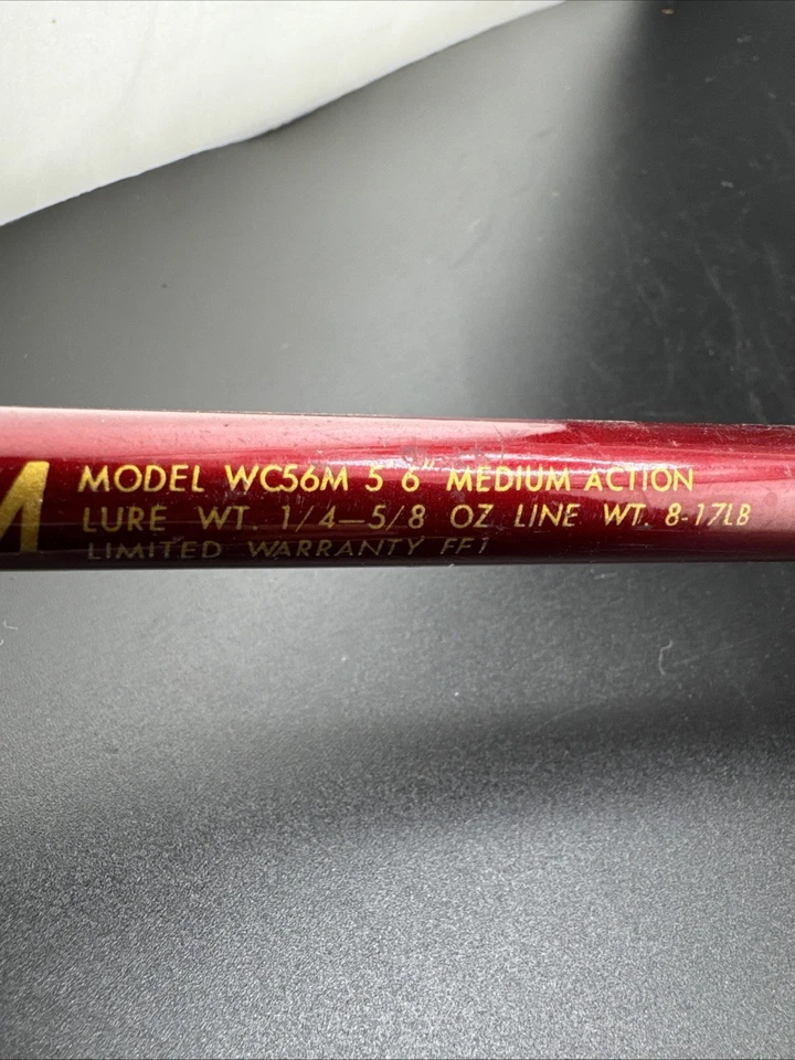 Caña de pescar Quantum WC56M 5'6" acción media Foto 4 de 4