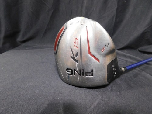 Ping K15 Titanium 10.5* LH Driver SF Tec, ProLaunch 65R, Golf Pride Grip (EBT1) - Picture 1 of 5