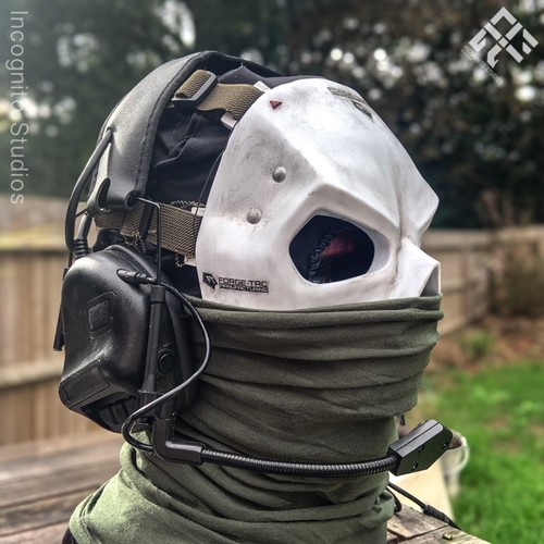 Red Team Mask | Cosplay / Airsoft - Ghost Inspired Design 1:1 Replica - Picture 4 of 5