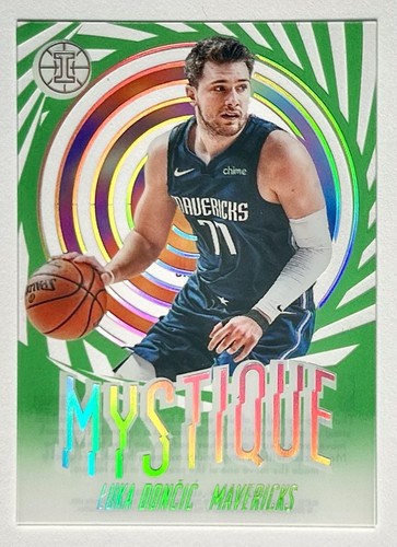 2019-20 Illusions Luka Doncic Green Emerald Mystique SP Acetate #10 Lakers NBA - Bild 3 von 12