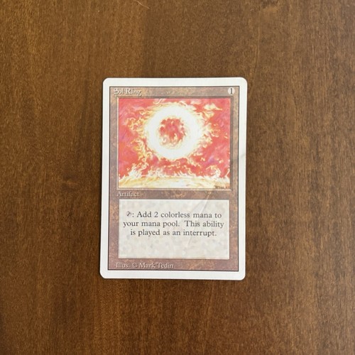 Sol Ring – Revised Edition – Magic: The Gathering – Vintage Mana Ramp